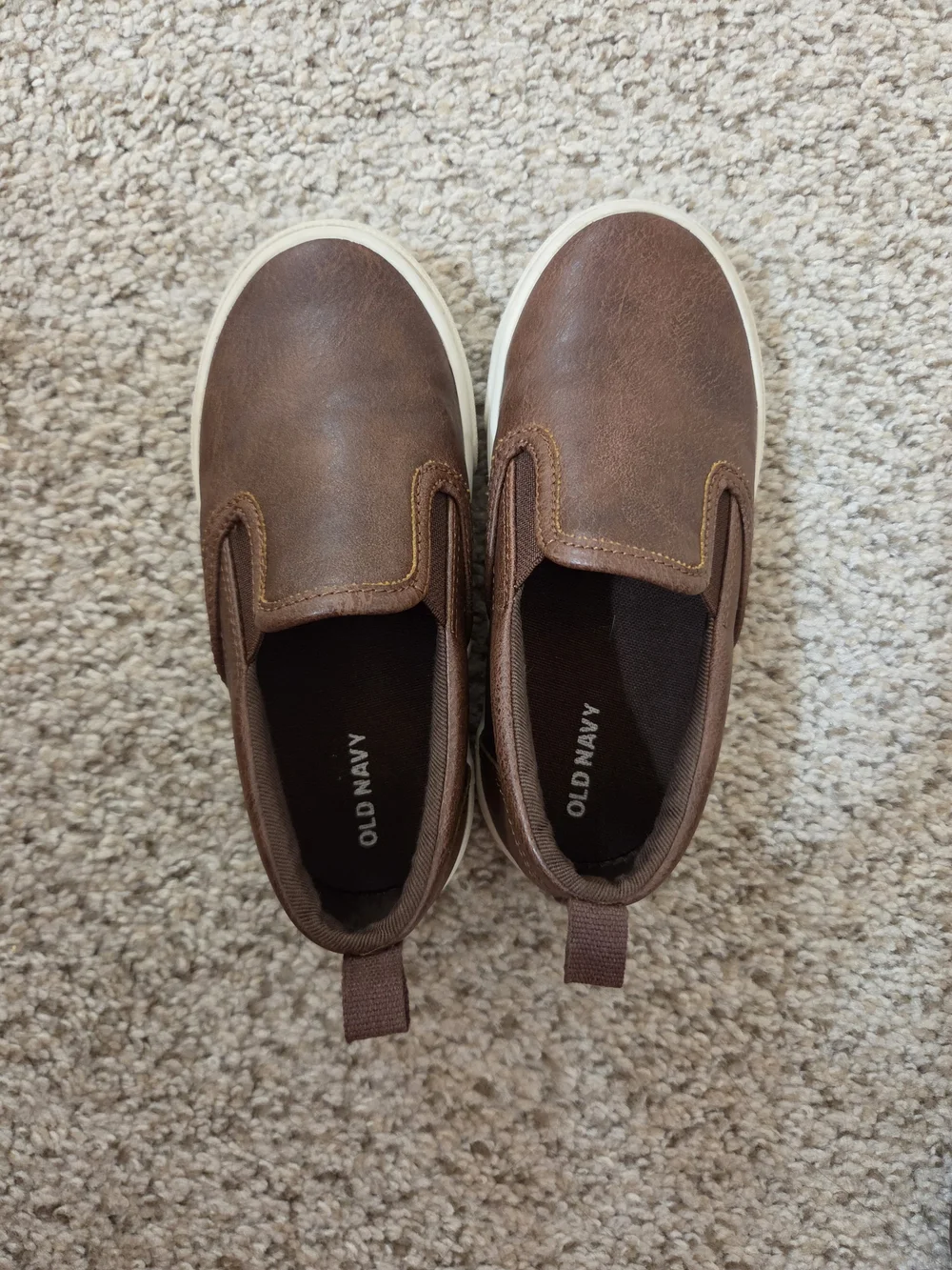 Old Navy Toddler Brown Slip-On Sneakers